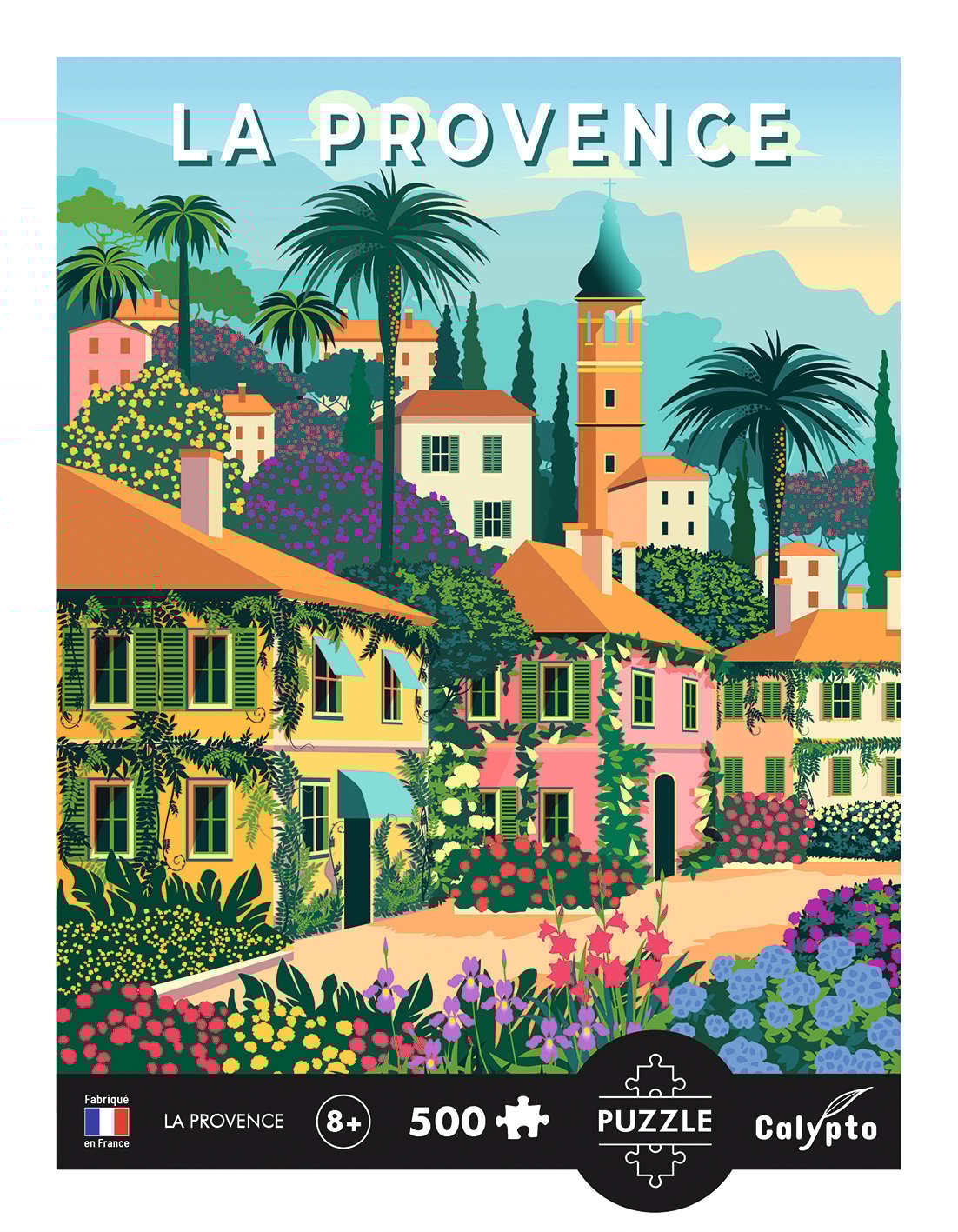Puzzle 500 pièces - La Provence - Calypto