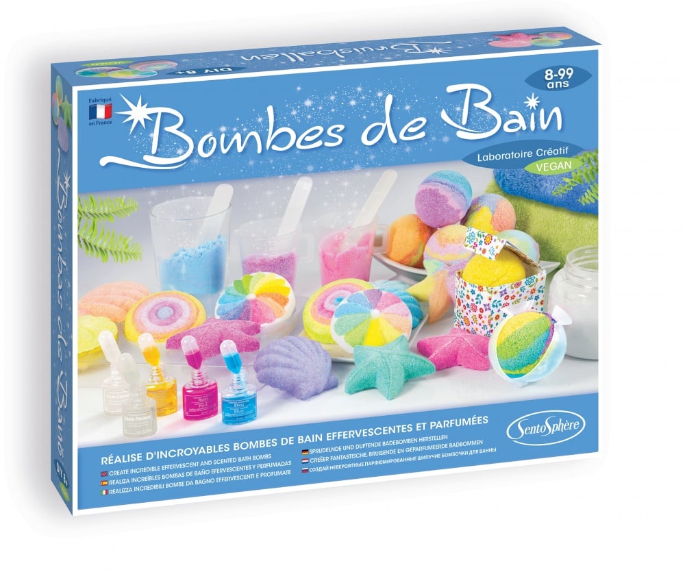 Kit créatif bombes de bain - Sentosphère