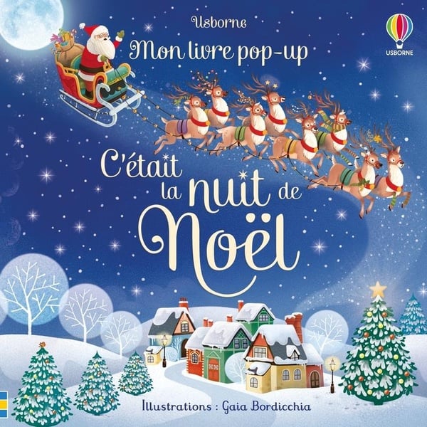 Mon livre pop-up : C'était la nuit de Noël : Clement C. Moore | Cultura