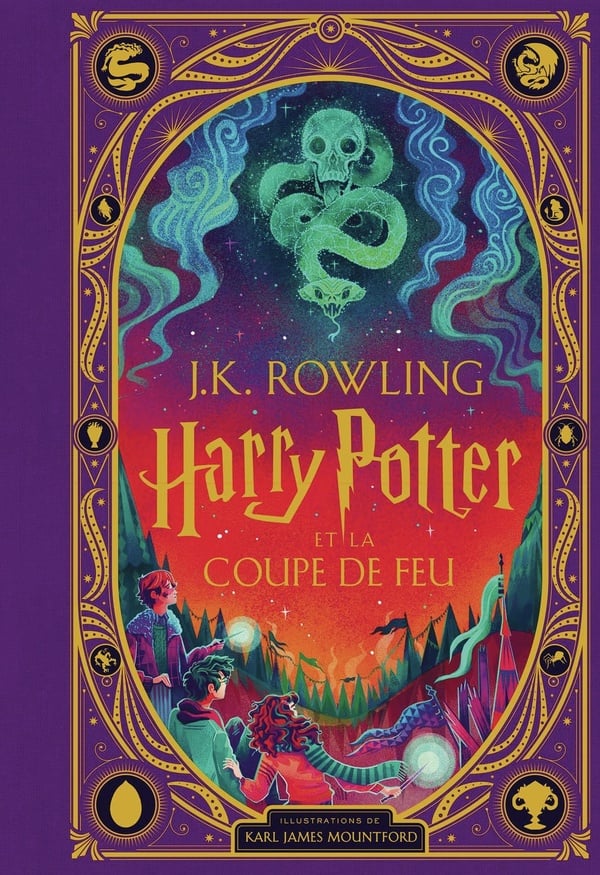 Harry Potter tome 4 : Harry Potter et la coupe de feu - illustré- Romans - Livres dès 12 ans - Livres pour enfants dès 12 ans | Cultura