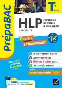 Prépabac - HLP Tle générale (spécialité) - Bac 2026 - cours, méthodes &amp; sujets corrigés (programme de Terminale)