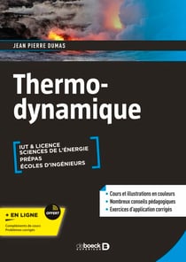 Thermodynamique - Cours, exercices et problèmes corrigés - Licence, IUT, Prépas