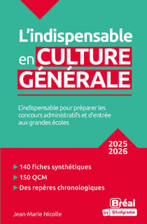 L'indispensable en culture générale - 2025-2026