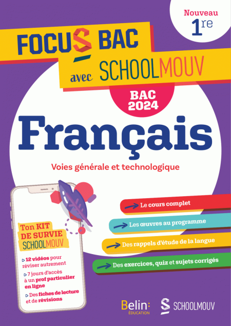 Focus BAC : Français - Spécialité Première - Nouvelle édition Bac 2024 (Voies générale et technologique)