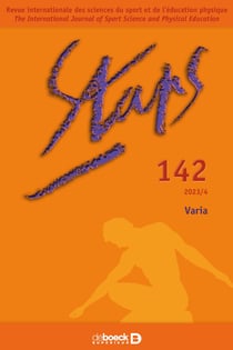 Staps n° 142 - Varia