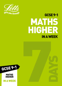 GCSE 9-1 Maths Higher In a Week - GCSE Grade 9-1