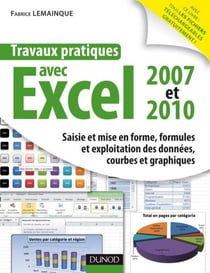 Travaux pratiques avec Excel 2007 et 2010 - Saisie et mise en forme, formules et exploitation des données, courbes et graphiques