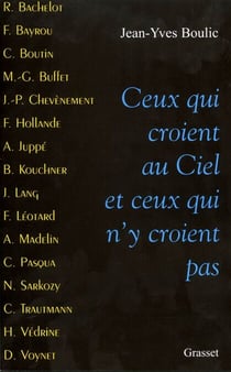 Ceux qui croient au ciel et ceux qui n'y croient pas