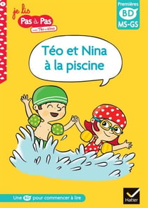 Téo et Nina à la piscine - BD Téo et Nina, MS-GS