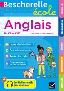 Bescherelle école - Anglais (CP, CE1, CE2, CM1, CM2) - tout le programme d'anglais à l'école primaire