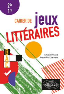 Cahier de jeux littéraires