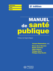 Manuel de santé publique - Connaissances, enjeux et défis