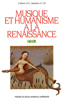 Musique et humanisme à la Renaissance