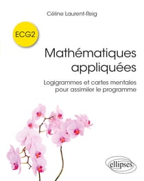 Mathématiques appliquées ECG2 - Logigrammes et cartes mentales pour assimiler le programme