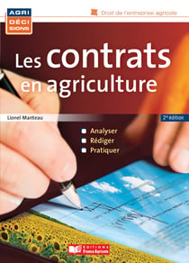 Les contrats en agriculture - Les contrats en agriculture