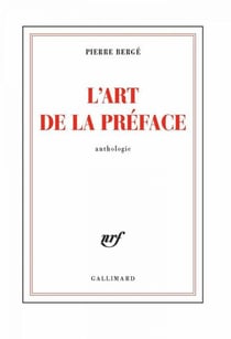 L'art de la préface