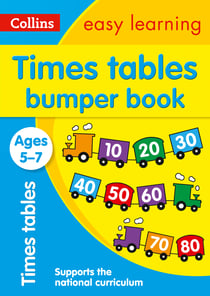 Times Tables Bumper Book Ages 5-7 - Prepare for school with easy home learning