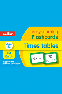 Times Tables Flashcards - Prepare for school with easy home learning