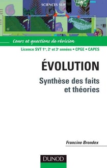 Évolution - Synthèse des faits et théories