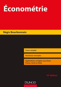 Économétrie - 10e éd. - Cours et exercices corrigés
