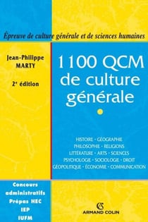 1100 QCM de culture générale - Catégories A et B