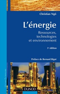 L'énergie - 3e éd. - Ressources, technologies et environnement