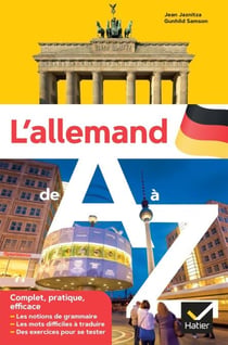 L'allemand de A à Z - Grammaire, conjugaison & difficultés