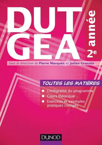 DUT GEA 2e année - Toutes les matières