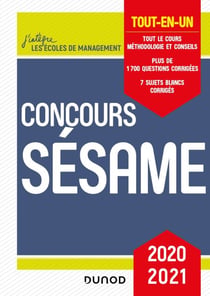 Concours Sésame - 2020-2021 - Tout-en-un