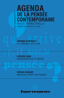Agenda de la Pensée contemporaine, n°22