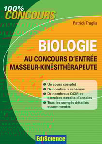 Biologie au concours d'entrée Masseur-Kinésithérapie