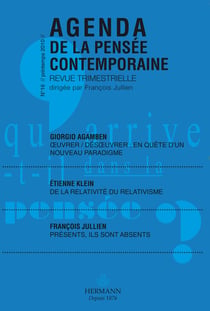 Agenda de la pensée contemporaine, n°16