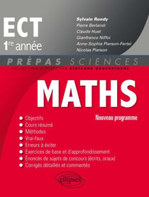 Mathématiques ECT 1re année - nouveau programme 2014