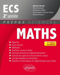 Mathématiques ECS 2e année - 3e édition actualisée