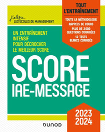 Score IAE-Message - 2022-2023 - Tout l'entraînement