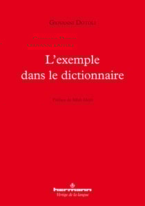 L'exemple dans le dictionnaire