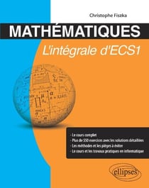Mathématiques - L'intégrale d'ECS1