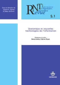Revue des nouvelles technologies de l'information, n° RNTI-S 1 - Statistique et nouvelles technologies de l'information