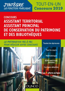 Concours Assistant territorial Assistant principal de conservation du patrimoine - Tout en un - Concours 2019