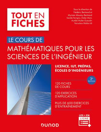 Mathématiques pour les sciences de l'ingénieur - 3e éd. - - Licence/Prépas/IUT