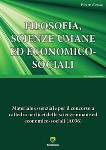 FILOSOFIA, SCIENZE UMANE ED ECONOMICO-SOCIALI