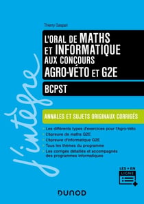 L'oral de Maths Informatique aux concours Agro-Véto et G2E - BCPST