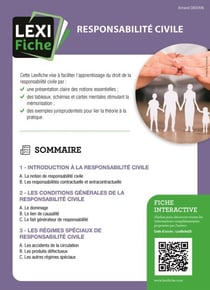 Responsabilité civile