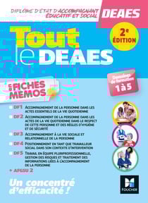 Tout le DEAES en fiches mémos - Nouveau programme