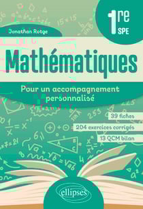 Mathématiques - Pour un accompagnement personnalisé - 1re spécialité
