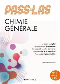 PASS & LAS Chimie générale - 6e éd. - Manuel : cours + entraînements corrigés