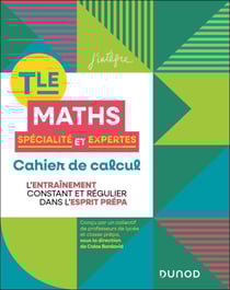 Cahier de calcul en maths Terminale - Spécialité Maths et Maths expertes