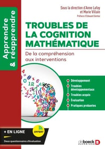 Troubles de la cognition mathématique - De la compréhension aux interventions