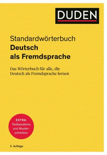 Duden – Deutsch als Fremdsprache – Standardwörterbuch - Das Wörterbuch für alle, die Deutsch als Fremdsprache lernen