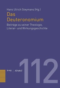 Das Deuteronomium - Beiträge zu seiner Theologie, Literar- und Wirkungsgeschichte